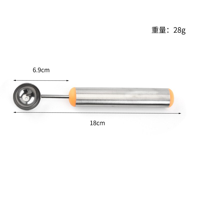 Stainless steel fruit scooping spoon platter tool fruit scoop scooping device kitchen tools