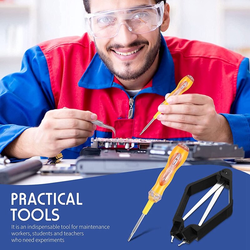 4 Pcs Ic Chip Remover Tool Ic Plcc Chip Extractie Tool Extractor Puller 4-Klauw Gaffel Grabber Switch Test potlood Tool