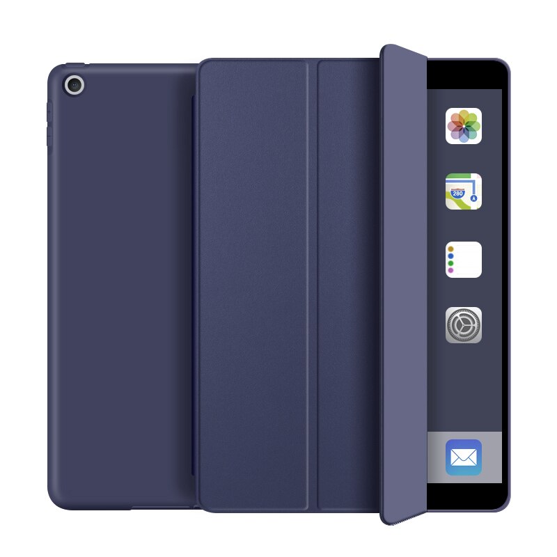 For IPad 10.2 Inch 9th Generation Case Model A2602 A2603 A2604 A2605 9th iPad 10.2 inch 9th Gen Cases Cover accessories: Navy