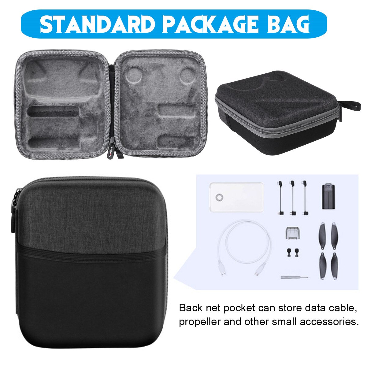 NEUE Drohne Kasten Tasche Schutz Fernbedienung Lagerung Tasche Kasten Beutel Für DJI Mavic Mini Drohne & Zubehör