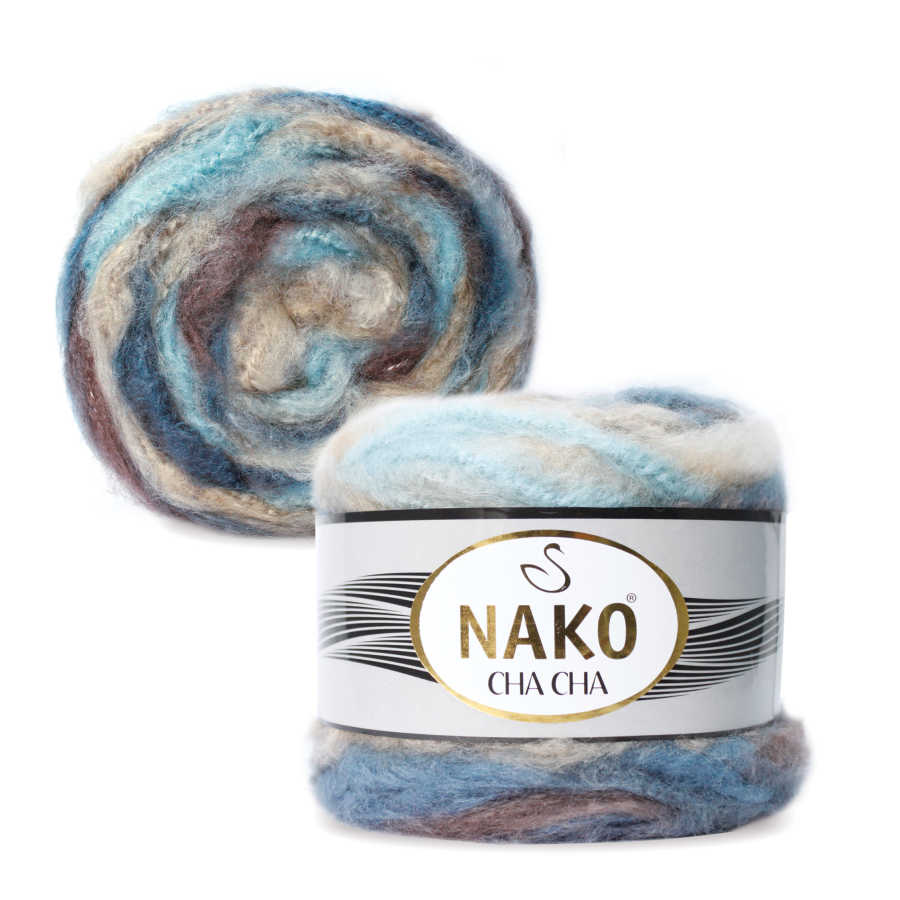 Premium Knitted Yarn - 9 Color Options - 105 Meters(150gr) - Knitting Yarn Ball - Nako Cha Cha - Acrylic - Cardigans - Sweaters - Shawls - Blouses - Scarf - Beanie - Home Textiles - Autumn - Winter - Accessories - DIY: 87093