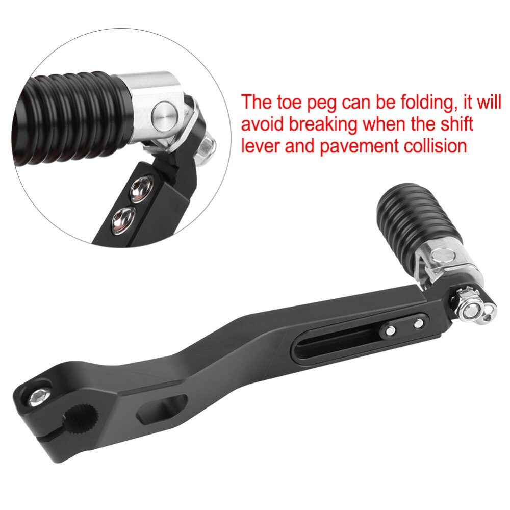 Motorcycle Adjustable Brake Gear Shifter Shift Pedal Lever for BMW F800GS ADV 13-17 Made of CNC 6061 Billet aluminum material