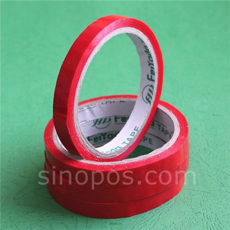 96 Rolls White Poly Bag Sealing Tape – 3/8 Inch X 180 Yards – 2.3 Mil, Ideal For Food Bags