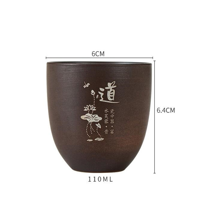 Yixing – tasse à thé en argile violette, tasse à café Oolong, thé fait à la main, Boutique, tasse à thé Master, portable, unique