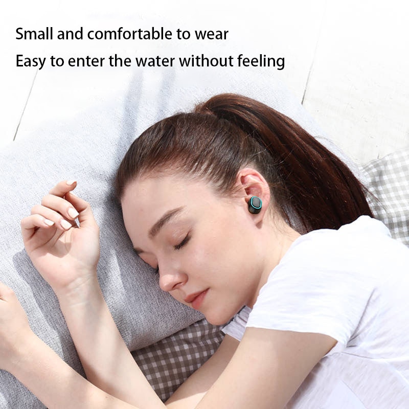 Wireless bluetooth Earphones mini ultra small driving sports ear type oppo for apple vivo Huawei universal earplugs