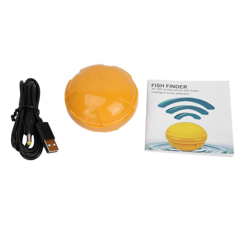 Draadloze Mobiele Telefoon Bluetooth Smart Fishfinder Sirene Sonar Fishfinder Zee Vis Detecteren Vissen Levert