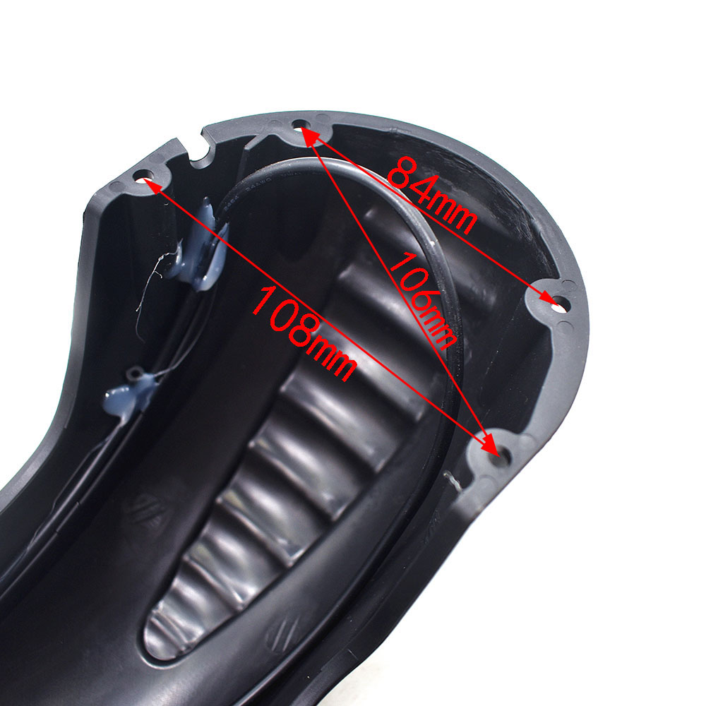 10 Inch Elektrische Scooter Rear Fender Met Lamp Scooter Vervangbare Splash Proof Accessoires Q8 Elektrische Scooter