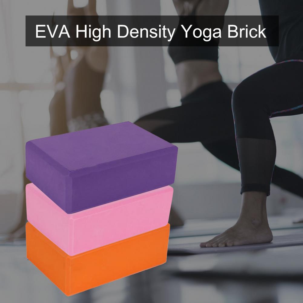 80% heiße yogablöcke (2 stück) aus hochdichtem eva-material, dehnungshilfe 180g trainingsgerät für yoga, pilates und meditation