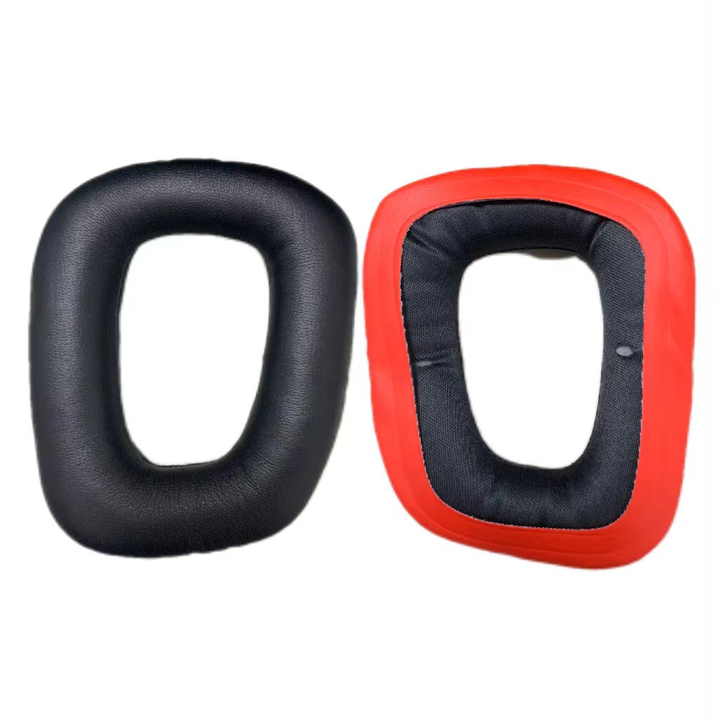 Ersatz-Ohrpolster-Ohrpolster-Abdeckung für Logitech G35 G930 G430 F450 G331 G231 G431 Lightspeed kabellos Spielen Headset: Braun