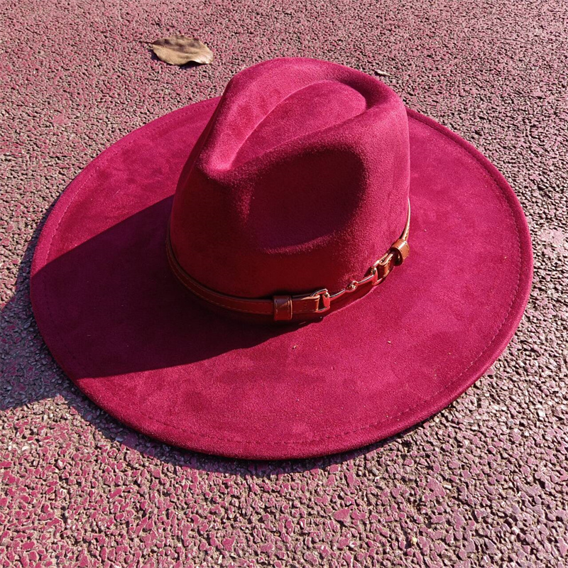 Ruskinds fedora hat med tilbehør i samme farve, dråbeformet top, bred skyggehat til mænd og kvinder, panamahat, chapeau homme, sombrero: Sølv