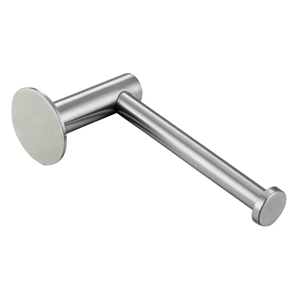 Toilet Paper Holder Stainless Steel Wall Mounted Durable Tissue Holder Toilet Paper Dispenser Space Saver Bathroom Accessories: punching