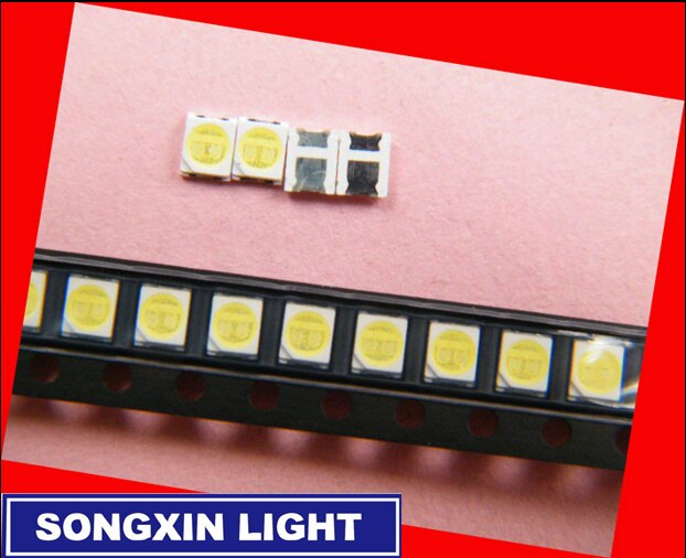 200 pièces pour l'entretien Konka Changhong Amoi LCD TV rétro-éclairage LED bande lumières avec la baie est 2835 SMD LED perles 6V