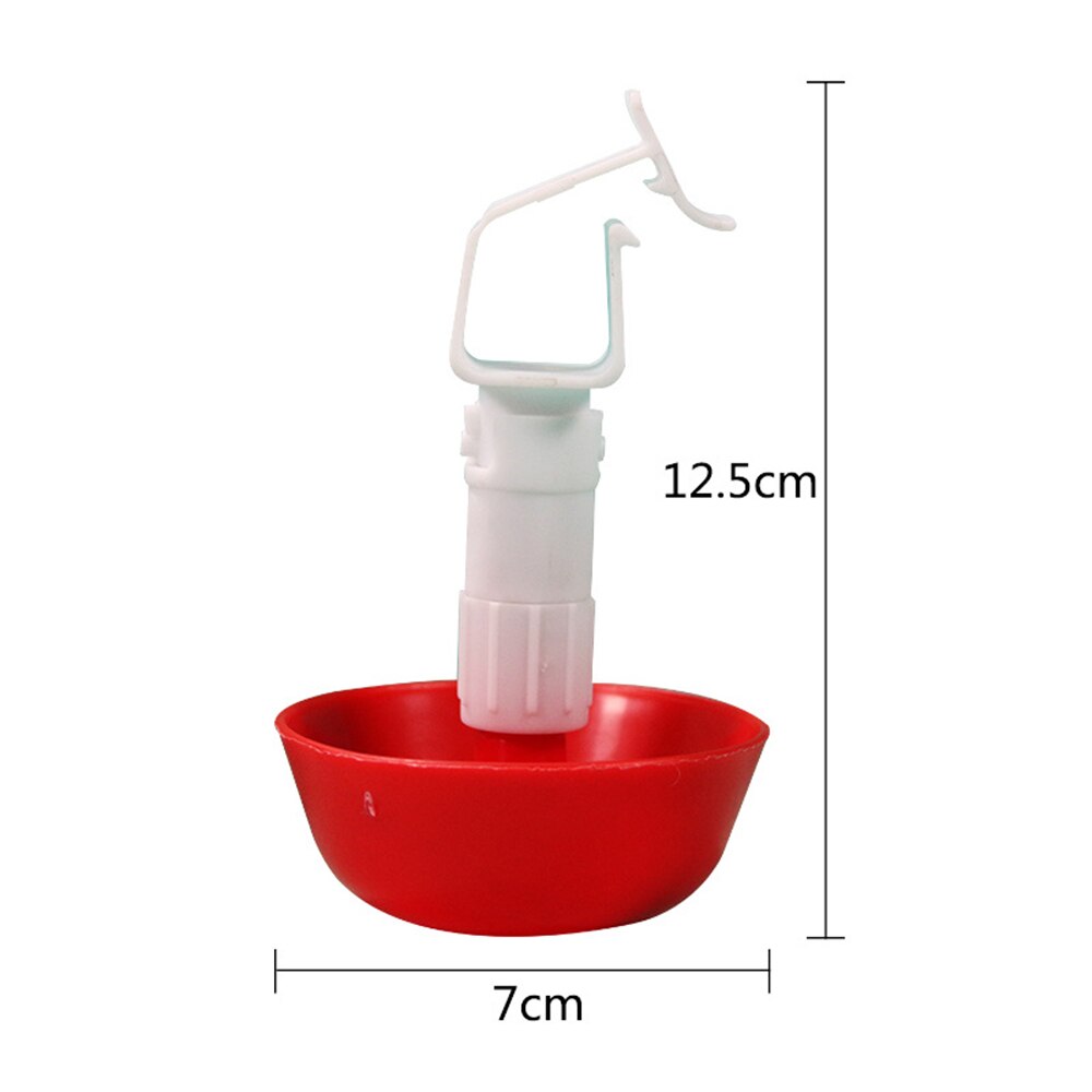 Type vierkante buis speciale automatische drinkbak voor kippen 5 stuks kippendrinker: 2 gesptype