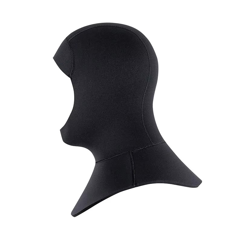 Neopreen duikcap/wetsuitmuts, 3mm/5mm elastische thermische duikcaps voor mannen en vrouwen, geschikt voor zwemmen in koud water, snorkelen en surfen.
