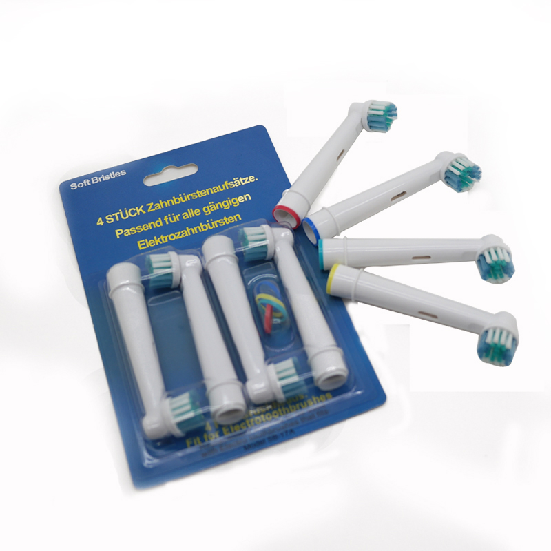 Vervangende opzetborstels compatibel met OralB Braun - 4/8 stuks professionele elektrische opzetborstels - precisie vullingen voor Ora