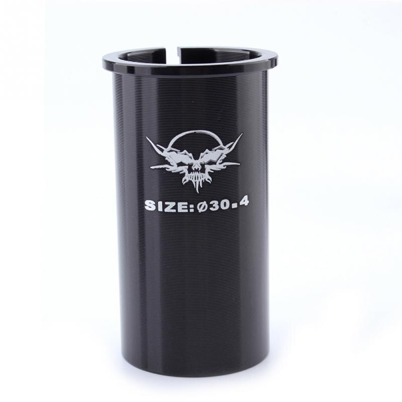 1Pc aluminium Fiets Zadelpen Shim Tube Mouwen Adapter 27.2mm naar 30.4mm/30.8mm/ 31.6mm: 30.4 mm