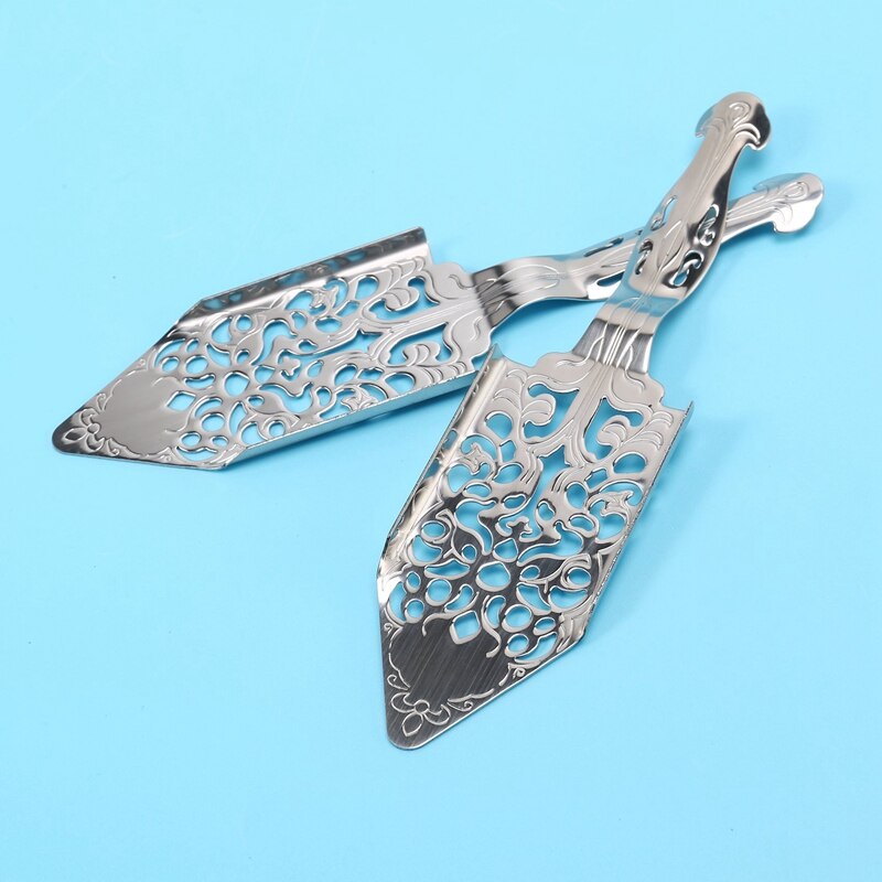 2 Pieces Absinthe Spoons, Stainless Steel Absinthe Cocktails Spoon Making Kit Gothic Absinthe Fountain Spoon Dripper