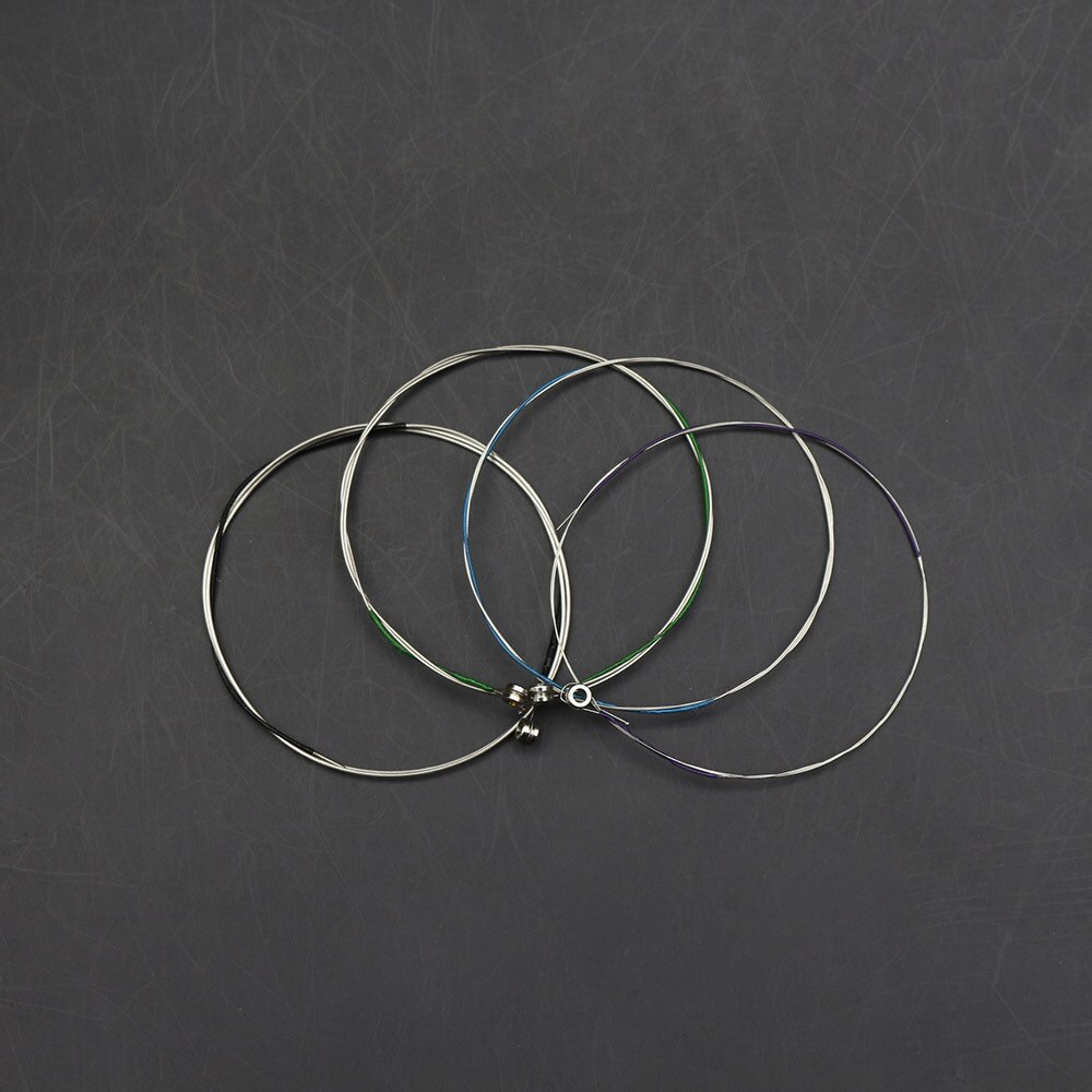 V68 Universal Full Set (E-A-D-G) Violin String Fiddle Strings Steel Core Nickel-silver Wound for 4/4 3/4 1/2 1/4 Violins