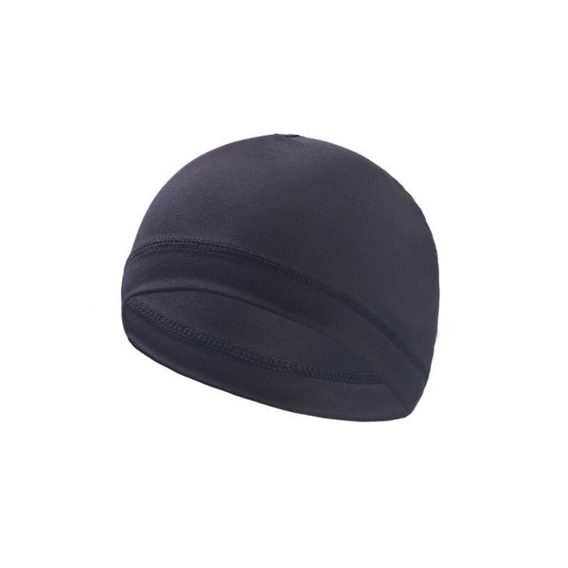 Summer Quick Dry Helmet Cycling Cap Anti-Sweat Sunscreen Sports Hat Motorcycle Bike Riding Bicycle Cycling Hat Unisex Caps: Black