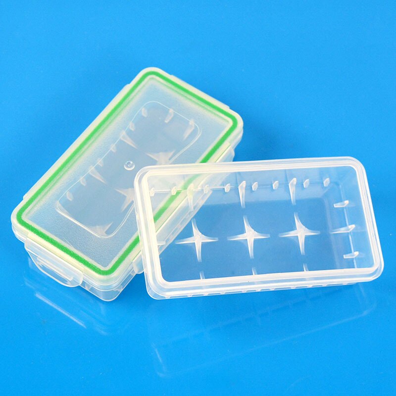 1PC Plastic Battery Case Holder Storage Box for 2*18650 CR123A 4*16340 Battery Container Bag Case Organizer Box Case