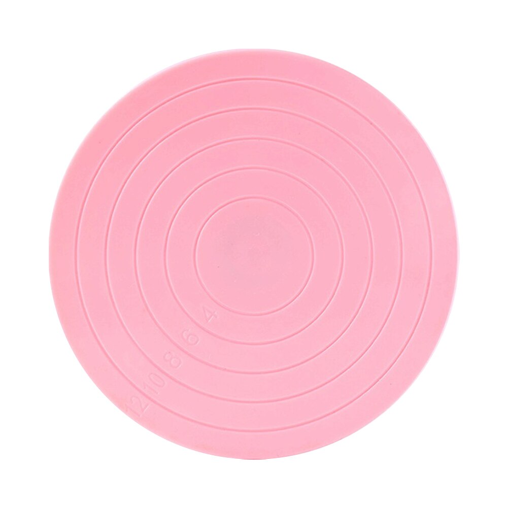 14cm diameter tårta skivspelare plast diy bakning leveranser dekorera ram tårta rosa dekorera skivspelare kök tårta verktyg: Default Title