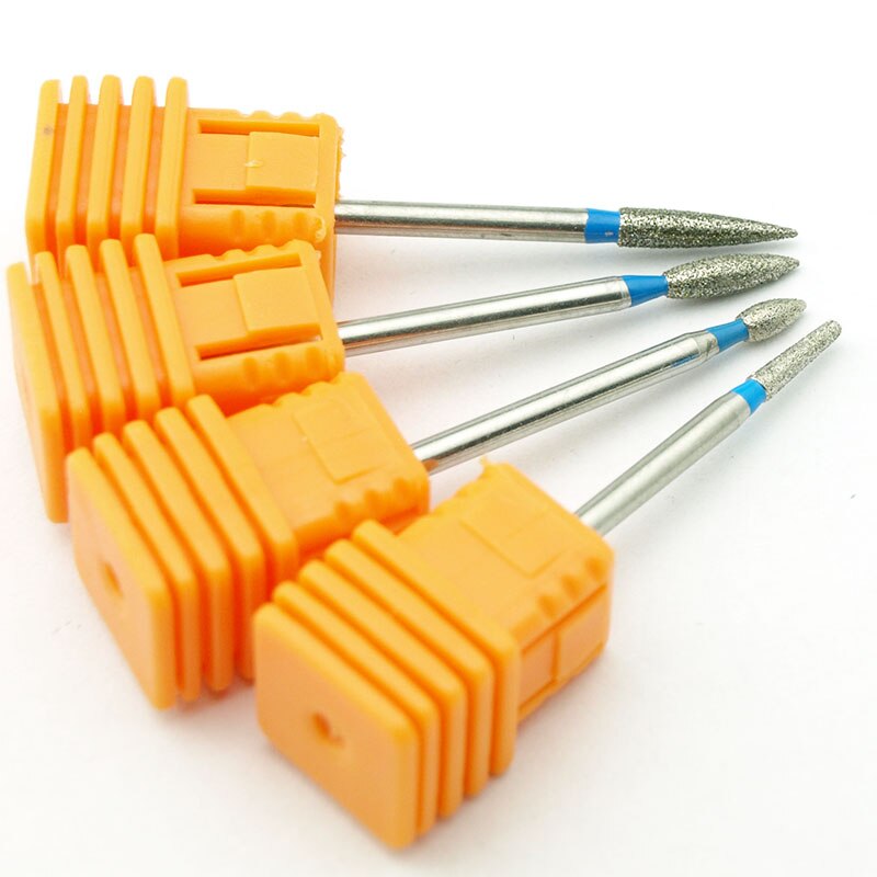 Let negl 4 type diamant neglefil bor bore fræser manicure elektrisk negle bore maskine negle tilbehør