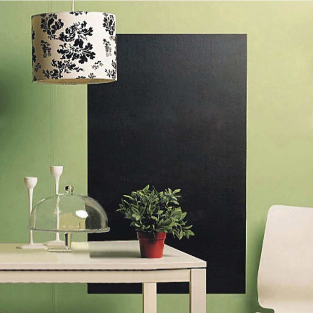 Vinyl Chalkboard Wall Stickers Removable Blackboard Self-Adhesive Blackboard Draw Mural Decals Art Chalkboard Great for Kid