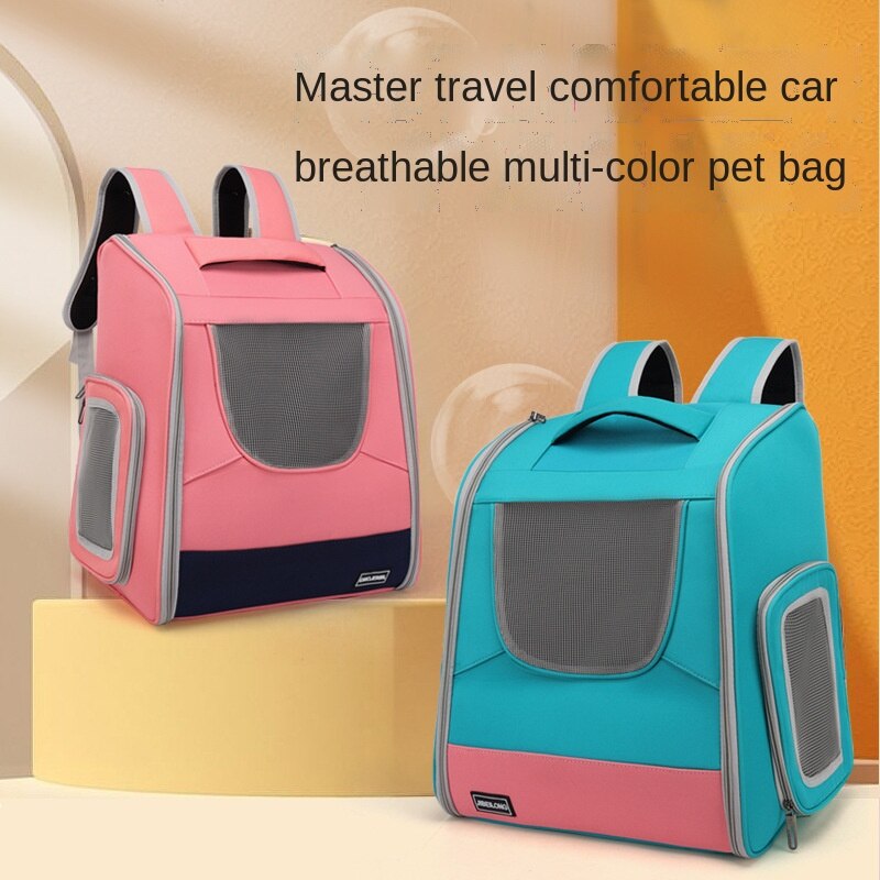 Moorpet – sac à dos à capsules pour chats et chiens, respirant, pour sortir et transporter des animaux de compagnie