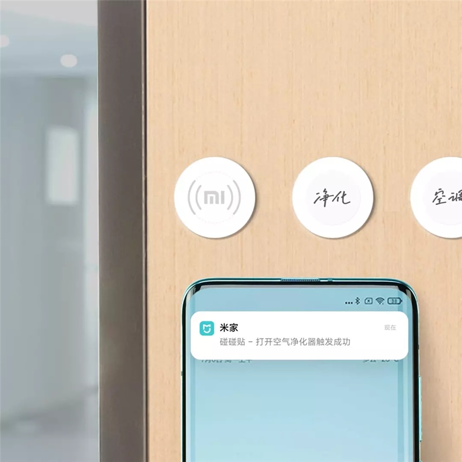 Nyeste xiaomi mijia smart touch-sensor smart scene musikrelæ all-around projektionsskærm touch connect netværk til app mihome
