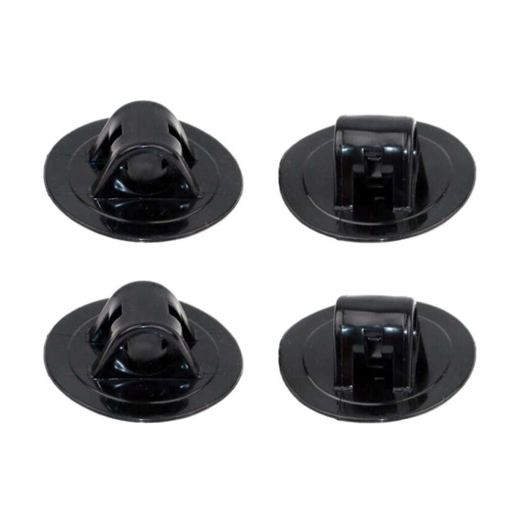 4 Pack Inflatable Kayak Boat Engine Holder Motor Mount Bracket Clip Stand
