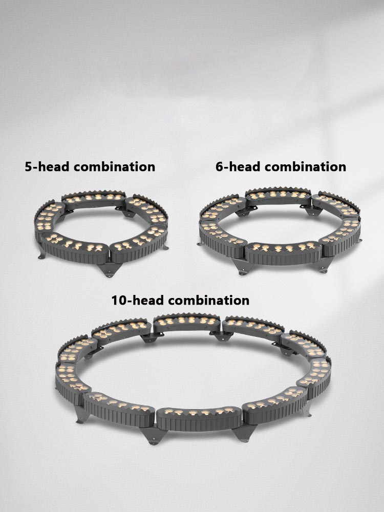 Led Tree Holding Lamp Ip65 Waterdicht Tuin Gazon Grote Boom Cirkelvormige 360 Graden Gazon Lamp Gratis Splicing Enkele Lamp 12W 110v220