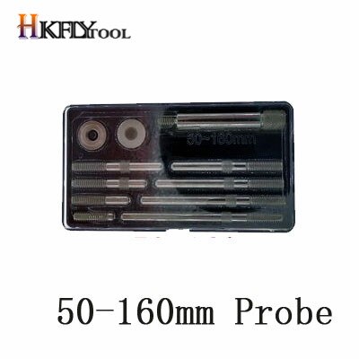 50-160mm Inner Diameter Bore Gauge Measuring Rod + Probe Accessories 10mm indicaotor Inner Diameter Gauge 12.7mm digital indica: 50-160mm probe