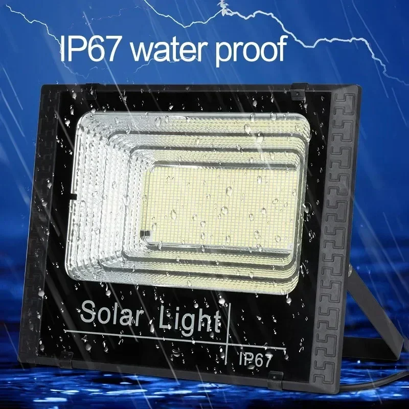 30 W/60 W/100 W200 W Solar Schijnwerpers Afstandsbediening Aangedreven Spotlight Outdoor Waterdichte IP67 Villa Straatlantaarn Verstelbare Hoek