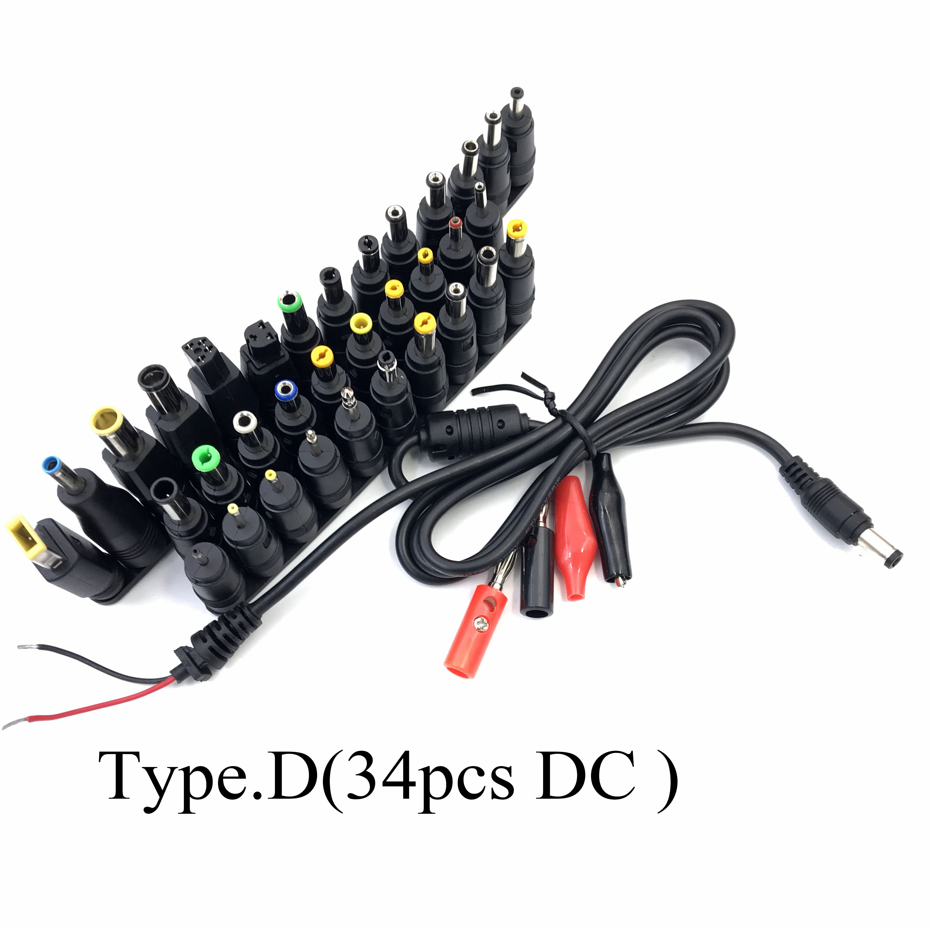 Universal AC DC Jack Charger Connector Plug For HP DELL IBM Laptop /Notebook AC DC Power Adapter Cable: Type  D