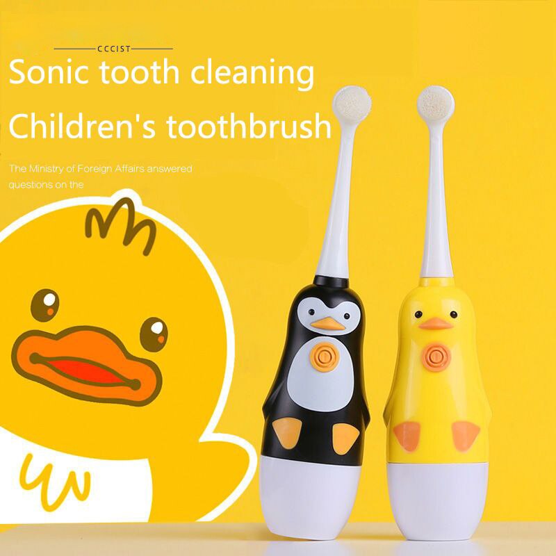 Kinderen Sonic Elektrische Tandenborstel Zachte Bont Beschermen Tanden Oplaadbare Waterdichte Tanden Whitening Zorg Tandenborstel