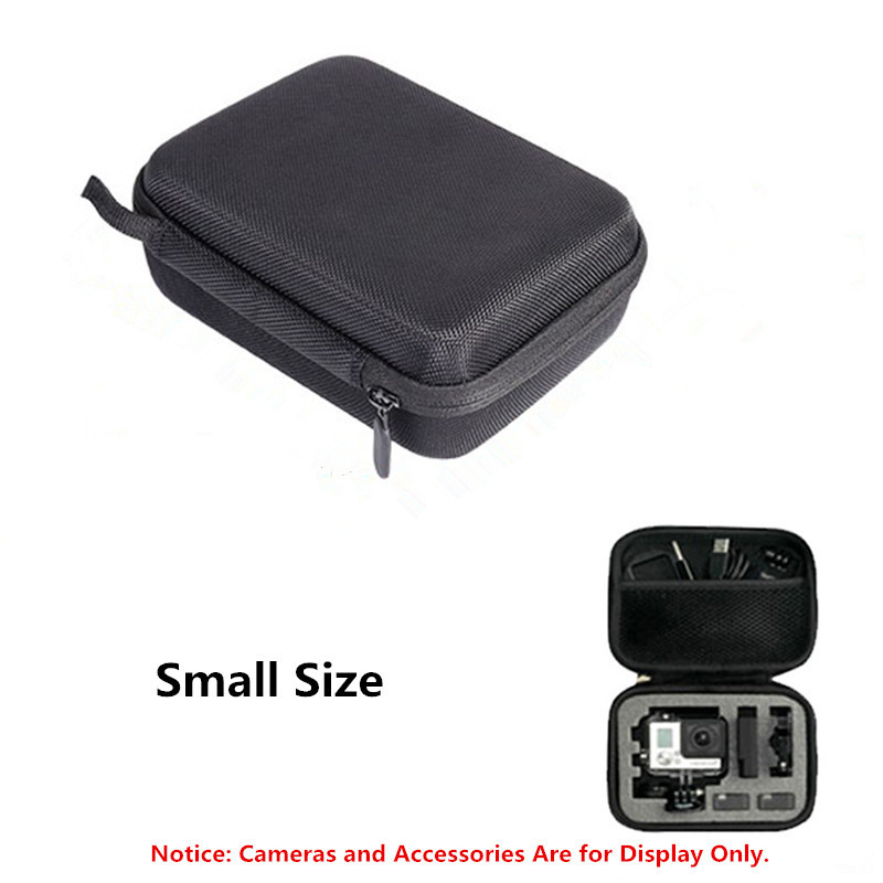 Estuche de almacenamiento portátil para cámara deportiva, bolsa de viaje para GoPro Hero 13, 12, 11, 10, 9, 8, accesorios para Cámara de Acción: Color blanco