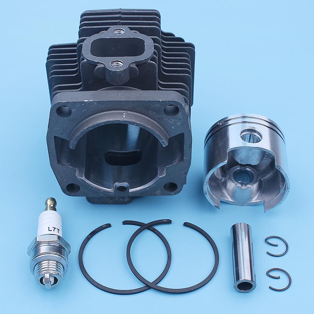 44mm -sylindret stempelsett for kawasaki  th48 kbh 48a ha048j ha048j-as50 motorsag 11005-2123, 11005 2123 reservedeler