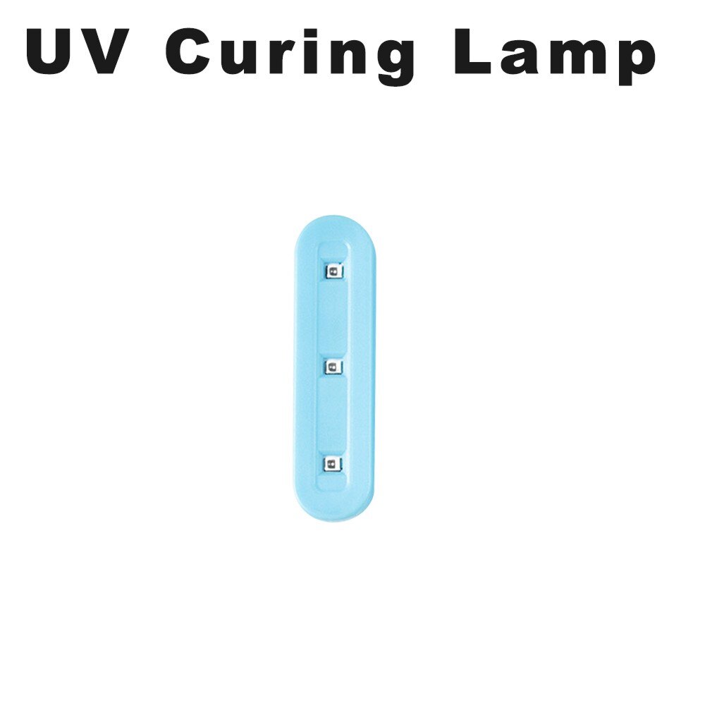 Luz de curado de Gel UV, lámpara de curado ultravioleta, interfaz USB A Android, adaptador para manicura, DC5V: Single Lamp
