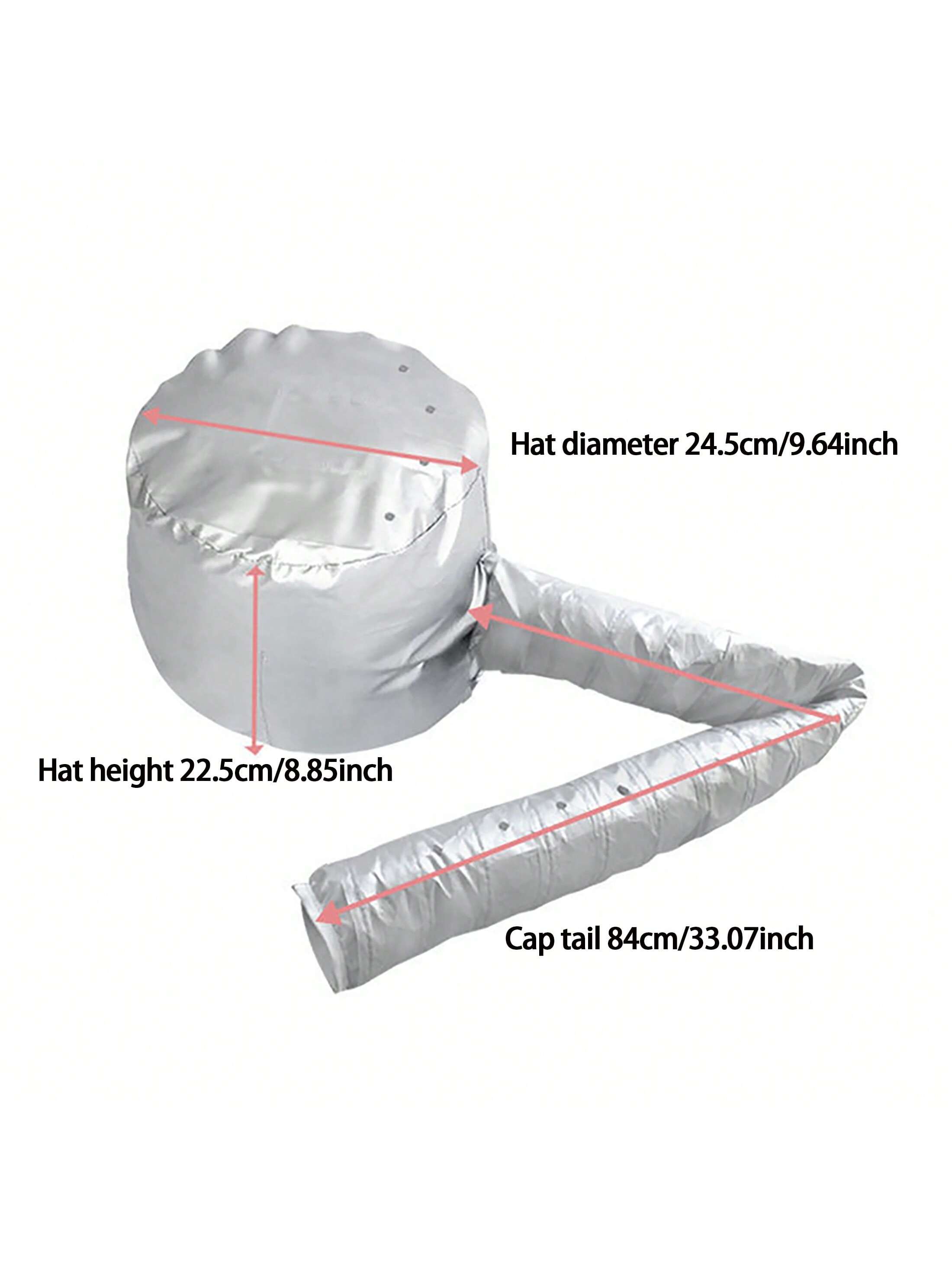 Cuffia per asciugacapelli da 1 pezzo, cuffia per asciugacapelli elettrica, cuffia riscaldante, cuffia per asciugacapelli, cuffia per aria calda, essenziale per uso domestico