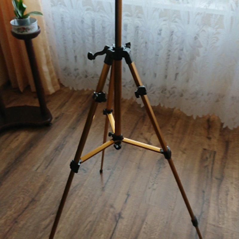 Aluminum Easel Stand Tripod Adjustable Height 19inch -55inch Lightweight Sturdy Field Easel for Painting with Carrying Bag