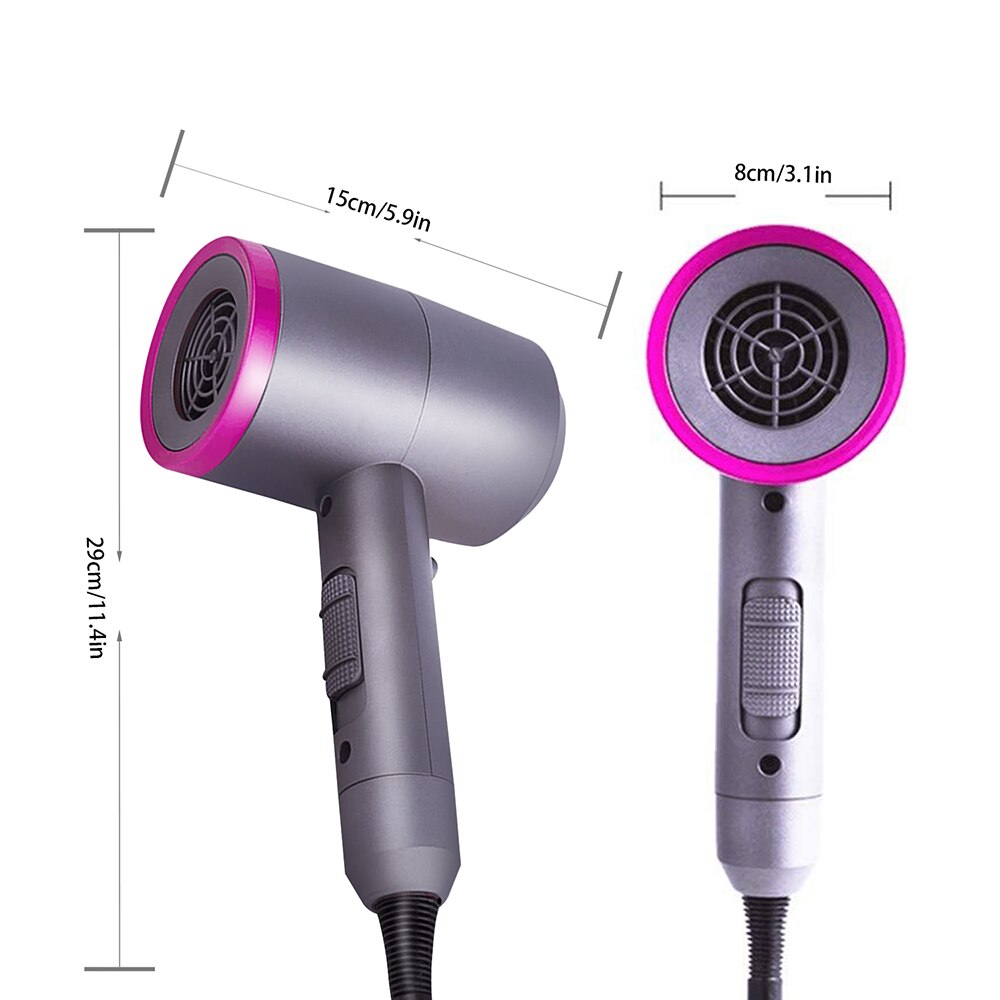 Hair Volumizer Dryer Mini Hair Blower 1100W High Power Hairdryer Blow Dryer One Step Portable Hair Blower