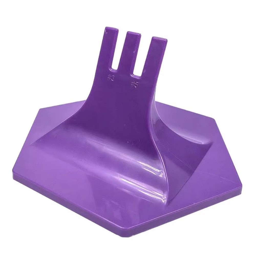 Curseurs de fermeture éclair pratiques, installation de fermeture éclair, curseur de gabarit de fermeture éclair pratique, outil d'installation de fermeture éclair, Quilter pratique: Violet
