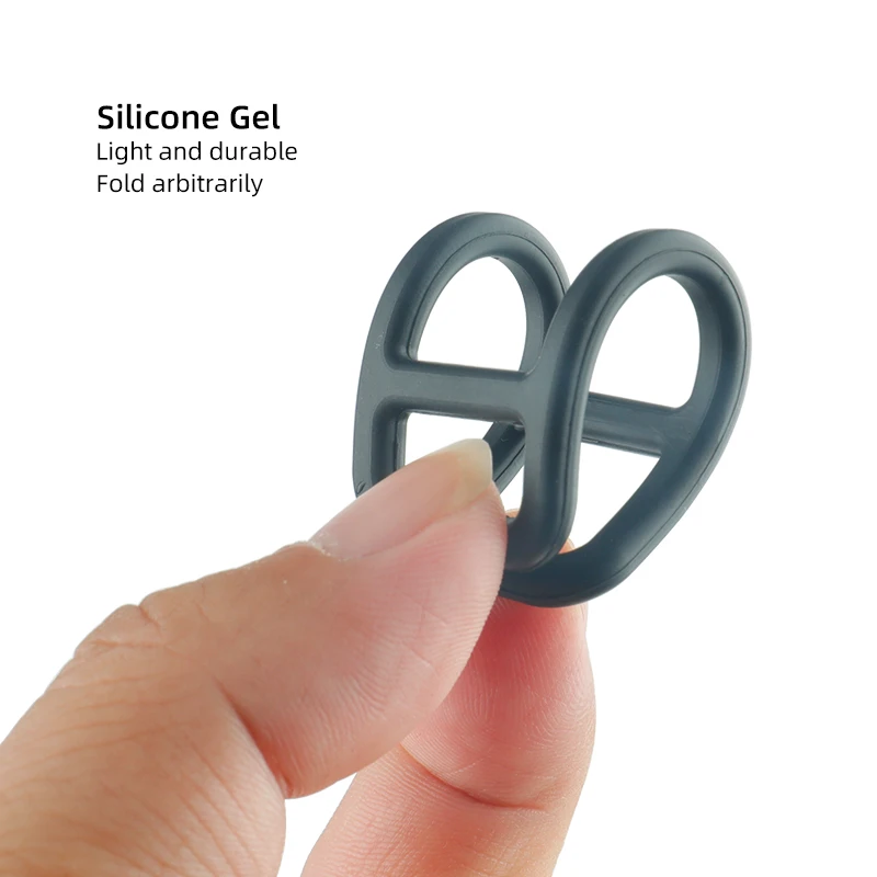 Siliconen Gel Bandjes Voor Fiets Stuur Zadelpen Helm Lamp Afstandsbediening Bell Mount Auto Spiegel Dvr Gps Camera Rubber Bandage