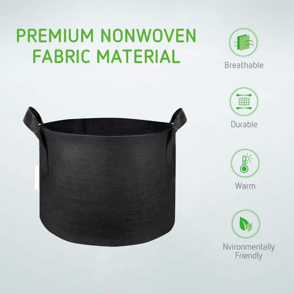 AMKOY 1-10 Gallonen Stoff Garten Kartoffel Wachsen Container Tasche Anlage Samen Wachsenden Tasche Blume Töpfe Gemüse Pflanzer Werkzeug mit Griff