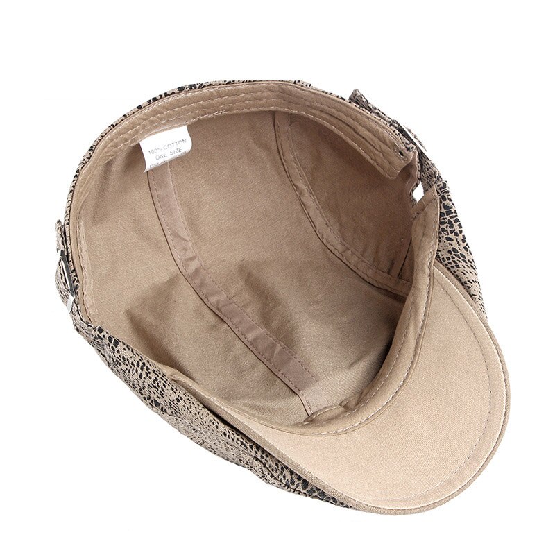Klassieke Python Krantenverkoper Caps Heren Mode Wilde Baret Hoed Driver Gorras Planas Platte Cap Retro Hip Hop Piekte Hoeden Voor vrouwen Boinas