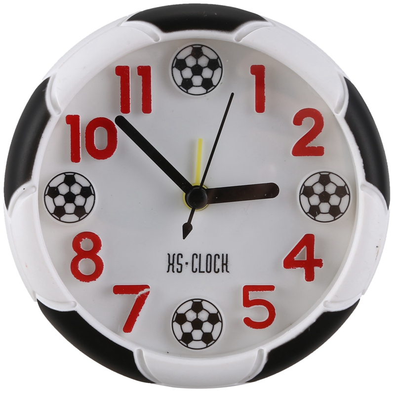 Football Alarm Clock Desktop Alarm Clock Student desktop alarm clock Round alarm clock digital table clock digital poin: Default Title