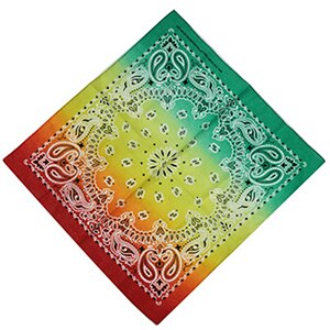 55 x 55cm fazzoletti colorati sfumati in cotone, foulard da donna quadrati, foulard cravatta-tintura con motivo paisley, fazzoletti da collo da donna 1pc: 11