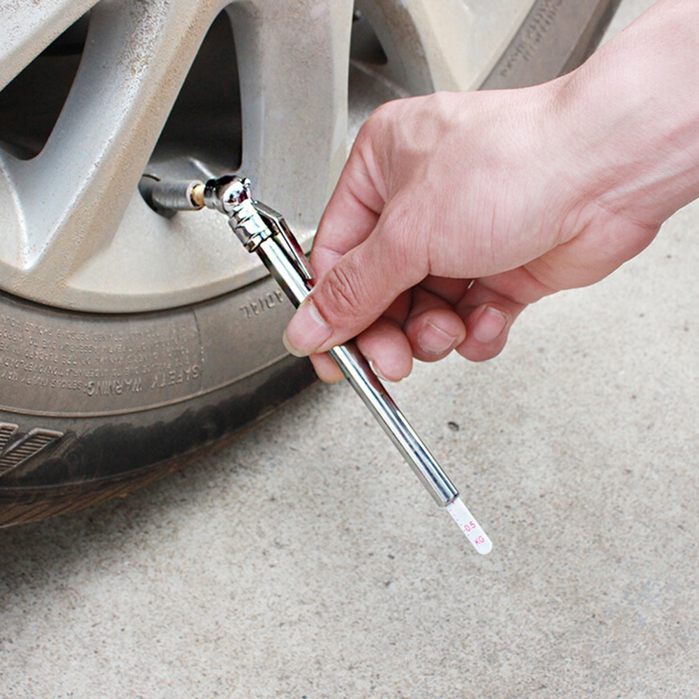 Mini Draagbare Duurzaam Auto Styling 5-50 Psi Manometer Pen Vorm Emergency Gebruik Band/Tyre Luchtdruk test Meter