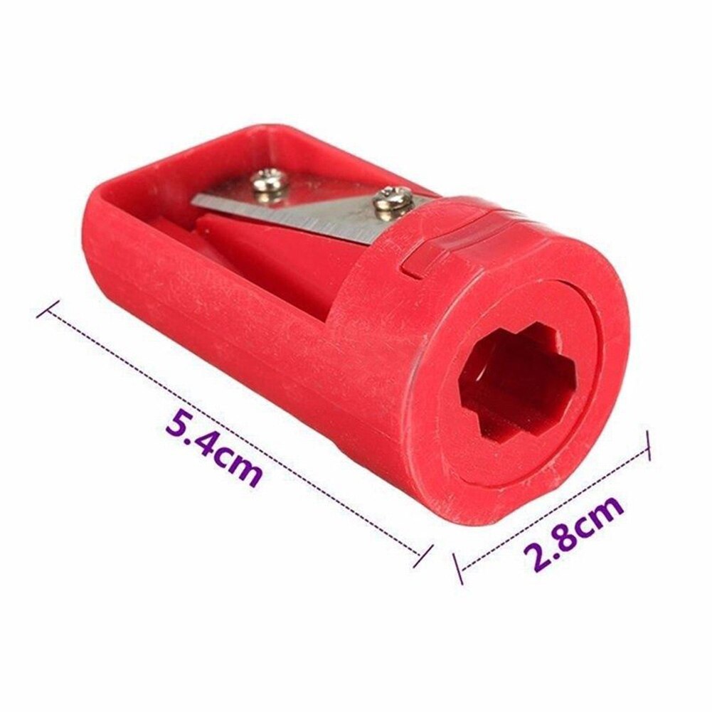 Hand Mini Pencil Sharpener Woodwork Carpenter Cutter Plastic Shaver Narrow Sharpening Tool for Office Student Stationery Pocket