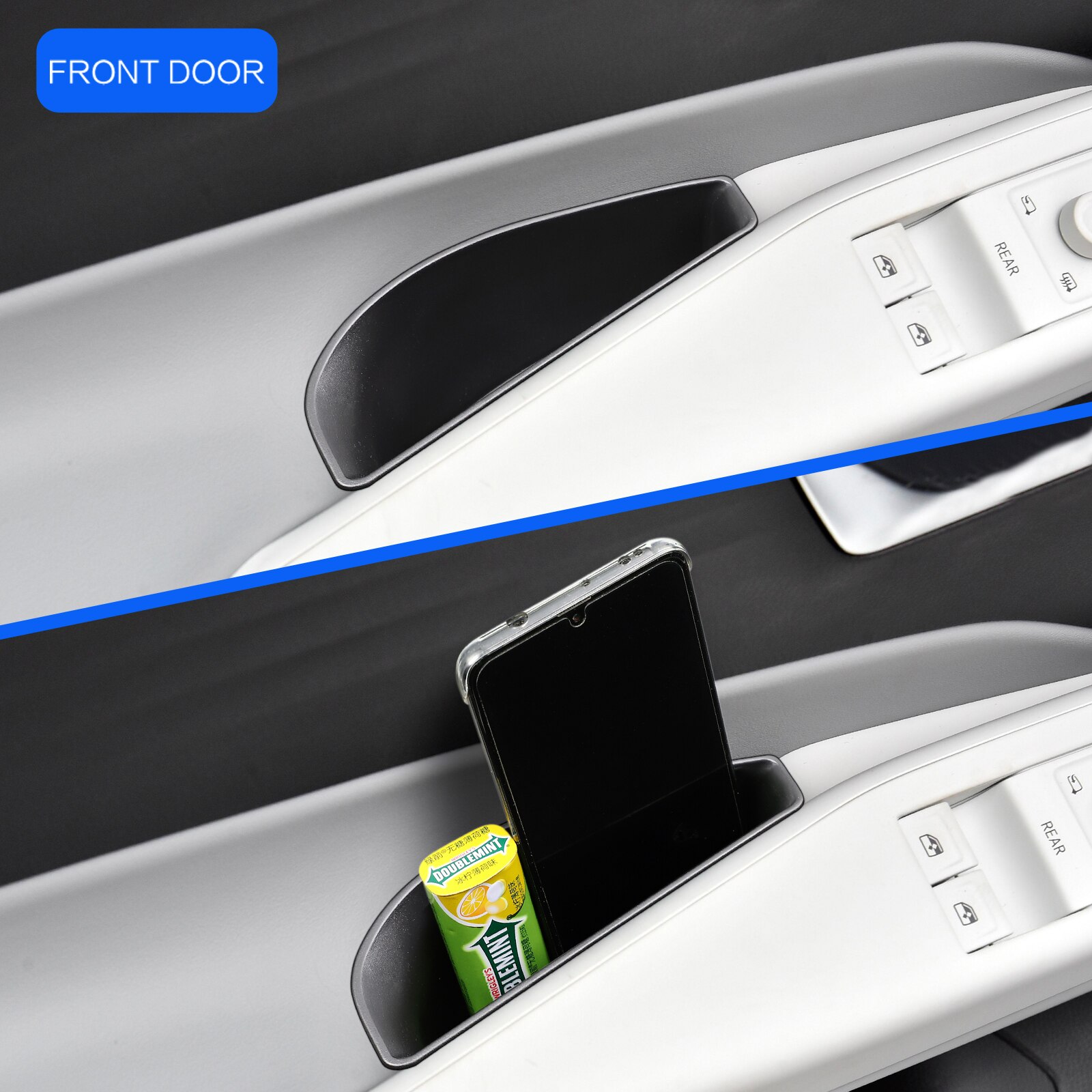 Til vw id .3 id3 id 3 dørhåndtag opbevaringsboks tilbehør bildørsholder bakkeorganiser